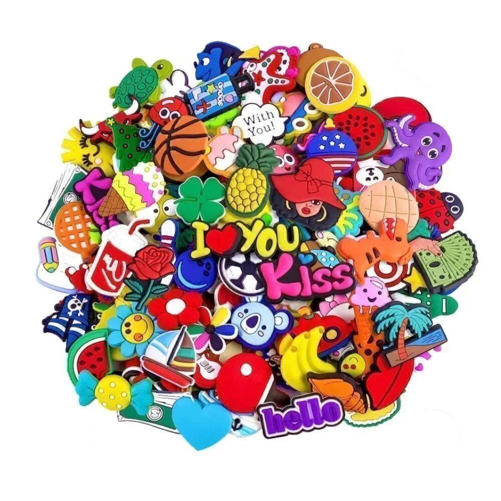 50 pc Assorted Charms for Crocs - Picture 2 of 5